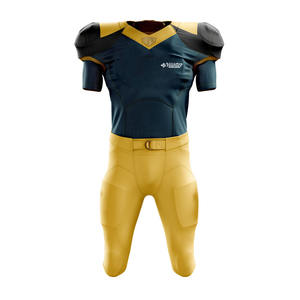 Nouvel arrivage vêtements de sport d'été maillot de football américain haute qualité personnalisé Six panneaux uniformes pour jeunes ensembles élégants - Product Image 5