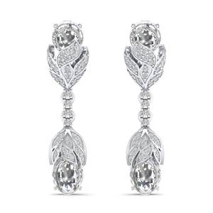 REYES Dainty Boucles d'oreilles pendantes en argent sterling 925 Boucles d'oreilles pendantes en or massif 10K 14K 18K Bijoux fins pour femmes - Product Image 2
