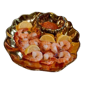 Amazing Stainless Steel Chip and Dip Bowl With High Quality for Serving Chip and Other Snacks With Dips - Product Image 1