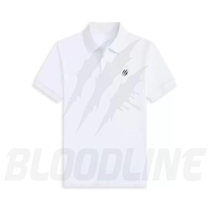 Camisa de Manga Corta para Hombre Bloodline, Color Sólido, Tejido de Algodón, Transpirable, de Secado Rápido, Corte Regular Formal, Marrón - Product Image 2
