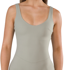 <b>Womens</b> Strappy Fitness Bodysuit One Piece Short <b>Romper</b> Stretch Compression Gym Yoga Workout Activewear - Product Image 6