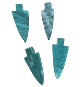 Puntas de flecha de mazonita, puntas de cristal de ágata curativa reiki, venta al por mayor - Product Image 6