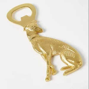 Metal <b>Bottle</b> <b>Opener</b> Raw Finish Strong Construction <b>Bars</b> Restaurants Commercial Beverage Service <b>Bottle</b> Cap Opening Use <b>Opener</b> - Product Image 2