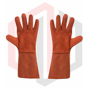 Gants de soudage Tig de haute qualité Gants de sécurité en cuir de vachette avec fonction résistante aux coupures Excellent pour le travail - Product Image 5