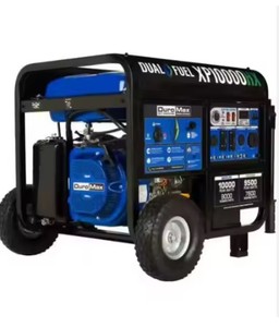 เครื่องกำเนิดไฟฟ้าแบบพกพาดูโรแม็กซ์ 10000 วัตต์แบบเชื้อเพลิงคู่ รุ่นใหม่ล่าสุด - Product Image 1