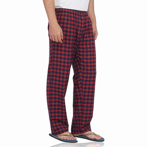 Profesional 2025 hombres otoño Casual franela pijama salón pantalones ropa de dormir algodón diseño personalizado transpirable secado rápido - Product Image 3