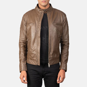 Customized 2025 <b>Make</b> <b>Your</b> <b>Own</b> Professional Leather Jackets New Breathable Men Leather Jacket - Product Image 4