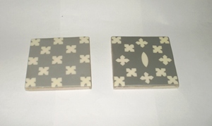 ถาดรองแก้วไม้สี่เหลี่ยมฝังเรซินสีเทาคลาสสิก (ชุด4ชิ้น) ผิววอลนัททนความร้อนและเป็นมิตรกับสิ่งแวดล้อม - Product Image 6