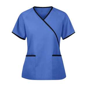 Uniforme d'infirmière médicale d'hôpital personnalisé de chemises de gommage unisexes de haute qualité - Product Image 1