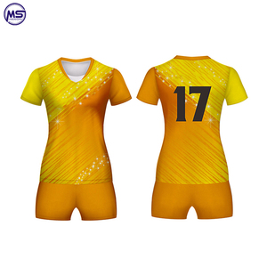 Uniforme de volley-ball en différentes couleurs, Logo personnalisé imprimé, uniforme de volley-ball léger de haute qualité pour hommes et femmes - Product Image 4