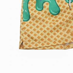 กางเกงขาสั้นลำลองสำหรับออกกำลังกาย รุ่นใหม่ ระบายอากาศได้ดี ผ้าโพลีเอสเตอร์ 100% แห้งเร็ว เป็นมิตรกับสิ่งแวดล้อม มีเชือกผูก ปิดด้วยเชือกผูก สีพื้น - Product Image 5