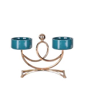 Bougeoirs en métal design antique pour mariages fêtes décor à la maison bougeoir créatif unique centres de table support 2023 - Product Image 1