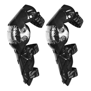 Genouillères de moto Minghui K12, taille unique, en PP, protection professionnelle, épaisses, fermeture à bouton, <span class=keywords><strong>coque</strong></span> rigide, réglables - Product Image 1