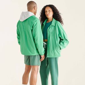 Chaqueta de nailon ligera unisex, impermeable y resistente al viento, perfecta para actividades al aire libre y ropa informal - Product Image 1