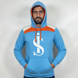 Sweat à capuche en molleton lourd pour homme, nouvelle conception 2025, streetwear, impression sur écran, impression personnalisée surdimensionnée, sweat à capuche basique - Product Image 3