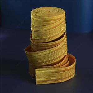 Ceremonial <b>Ribbons</b> Laces and Braids Custom gold Color With Embroidery Design <b>Ribbons</b> Lace Braids - Product Image 1