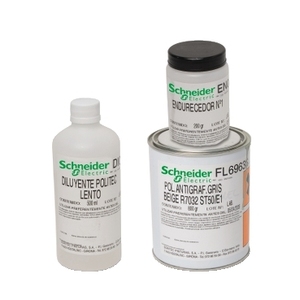 Kit di Rinnovo Antigraffiti SCHNEIDER ELECTRIC NSYAUPG1G per Vernice Poliestere 1kg + Indurente 0.2kg Industriale - Product Image 1
