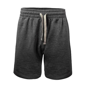 2023 hommes décontracté été Shorts meilleure qualité élastique cordon 100% coton coupe ample solide motif uni teint personnalisable - Product Image 6