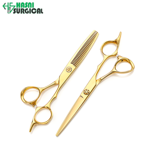Exportador Global de Instrumentos Quirúrgicos, Juego de Tijeras para Cortar y Entresacar Cabello para Barbería - Product Image 1