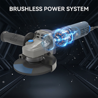 Meuleuse d'angle sans balais AC 150 mm à vitesse réglable, 2800 W de pointe, 230 V, outil seul, pour approvisionnement en gros