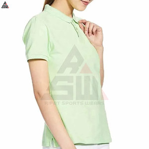 Chemises décontractées pour femmes en coton uni avec impression de logo personnalisé, tissu en toile léger et respirant - Product Image 6