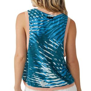 Fully Sublimated <b>Women</b> Gym Wear Custom 1Piece Sportswear Deep Cut <b>Singlets</b> For <b>Women's</b> - Product Image 4