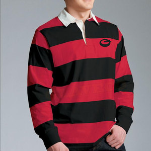 Camisetas de entrenamiento de Rugby transpirables para hombre, nuevo diseño para uso en exteriores, nombre de equipo personalizado, precio al por mayor, ropa de fútbol de Rugby - Product Image 2