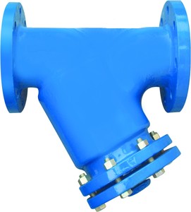 Filtre en fonte de qualité supérieure de type Y avec extrémité à bride, puissance manuelle, capacité haute et basse température pour l'industrie chimique - Product Image 5