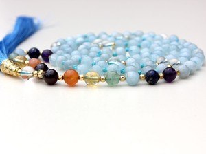 Vente en gros 7 Chakra Pulsera 108 perles Mala nouées à la main artiste indien colliers religieux perles Yoga bijoux chaînes cadeaux - Product Image 5