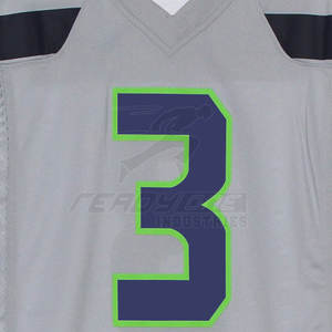 เสื้อฟุตบอลอเมริกันแบบดั้งเดิมสำหรับผู้ใหญ่ ผลิตจากโพลีเอสเตอร์ 100% ระบายอากาศได้ดี บริเวณหน้าอกเปิดด้านหลัง ช่วยให้การไหลเวียนของอากาศดีขึ้น แขนสั้น - Product Image 4