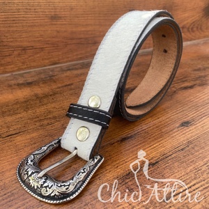 Cinturón de cuero de vaca de lujo de marca famosa para hombre con hebilla adornada extraíble hecho a mano de alta calidad cinturones de cuero de vaca genuino Natural - Product Image 1