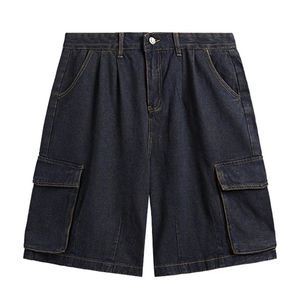 Shorts <b>for</b> <b>Men</b> <b>Jean</b> Wholesale High <b>Waist</b> Shorts Unisex Loose <b>Men</b> Denim Short Custom Outdoor Denim Short With Different Design - Product Image 3