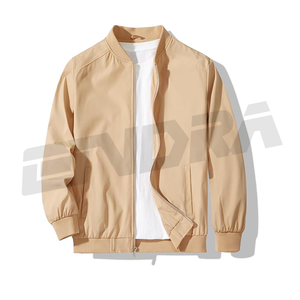 Chaqueta bomber para hombre, elegante, ligera, a prueba de viento, con cremallera, abrigo de moda, ropa de calle, chaqueta Softshell ajustada - Product Image 3