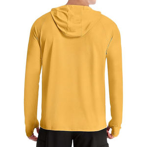 Logo personnalisé French Terry Sweats à capuche en coton épais Sweat à capuche vierge épais col à manches longues avec capuche Sweats à capuche pour hommes - Product Image 2