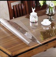 Film protecteur en PVC transparent de qualité supérieure |   Rouleau de nappe en plastique transparent |   Housse de bureau personnalisée, résistante et imperméable