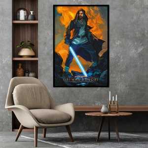 Affiche Star Wars Kenobi Guardian : Techniques d'impression numérique pour la graphisme - Product Image 1