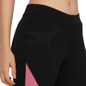 Leggings pour femmes à taille haute, respirants, à séchage rapide, couleur unie personnalisée, pour la salle de sport - Service OEM disponible - Product Image 6
