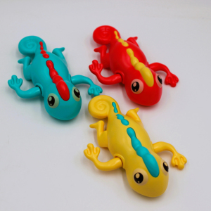 Çocuklar İçin Banyo Oyuncakları Su Oyunları Mini Hayvan Setleri Kurmalı Komik Gecko - Product Image 1