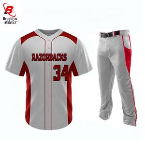 Maillot de Baseball vierge avec personnalisation par Sublimation, nouveau modèle, vente en gros - Product Image 3