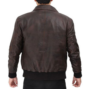 Chaqueta Acolchada de Piel de Vaca Genuina para Hombre, Cálida para Invierno, Transpirable, Resistente al Viento, Ecológica, Estilo Casual, Nueva Llegada - Product Image 3