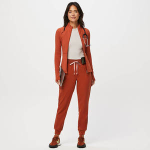 Chaqueta Médica de Mezclilla con Cierre Frontal para Mujer, Uniforme de Enfermera Elástico, Alta Demanda - Product Image 4