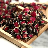 Teh Herbal Daun Mawar Kering Premium, Bunga Mawar Kering, Daun Mawar Longgar, Teh Herbal Alami Harum dan Sehat, Grosir Kelopak Mawar Kering
