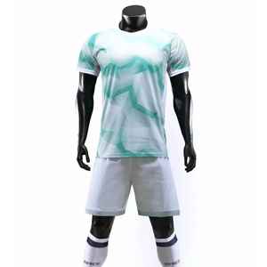 Uniformes de Fútbol Personalizados 2025, Impresos, Transpirables, de Secado Rápido, Duraderos, Conjunto de Entrenamiento de Fútbol, Camiseta y Pantalones Cortos Unisex - Product Image 5