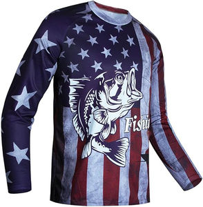 Performance Jersey Wear Unisexe Personnalisé Haute Qualité UPF 50 Imperméable Anti-Uv Séchage Rapide Sublimé Imprimé OEM Manches Longues - Product Image 1