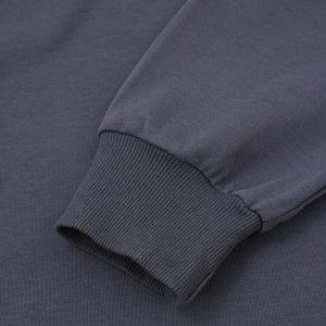 Sweat-shirt sérigraphié en éponge française lourd pour hommes, pull-over surdimensionné respirant et vierge OEM de marque privée pour l'hiver - Product Image 5