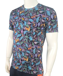Camiseta de algodón 220 GSM de alta calidad con cuello redondo para hombre, diseño personalizado impreso Digital, venta al por mayor de proveedor de Bangladesh - Product Image 3