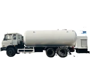 Ünlü çin marka Dongfeng 6*4 sürücü tipi LPG dolum ve depolama tankı