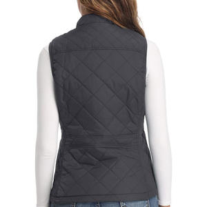 2025 Custom Women's <b>Puffer</b> <b>Jacket</b> Fashionable Vintage Decorated Waterproof Woolen Half Sleeveless <b>Vest</b> Winter Wear for Men/Women - Product Image 2