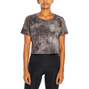 Promoción de Top Corto Unisex de Moda Primavera, Ecológico, con Cuello Alto, Lindo, 3D, de Seda/Algodón, Transpirable, con Logotipo Personalizado - Product Image 4