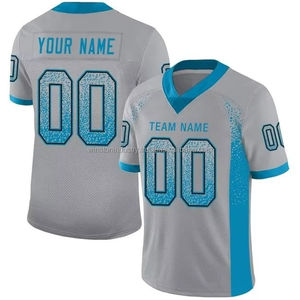 Uniforme de football américain personnalisé de qualité unique en gros, sublimation, haut à séchage rapide, nouveau style uniforme de football américain - Product Image 5